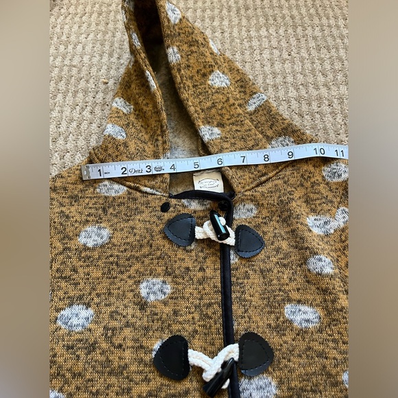 Vintage style Kids Fleece Poncho Cape - Picture 6 of 14